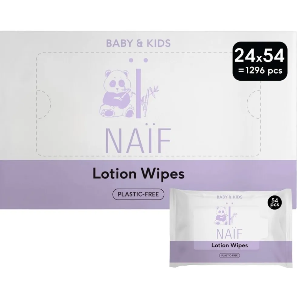 Naïf Baby & Kids Lotion babydoekjes