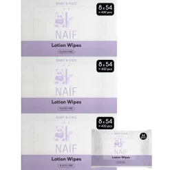 Naïf Baby & Kids Lotion babydoekjes