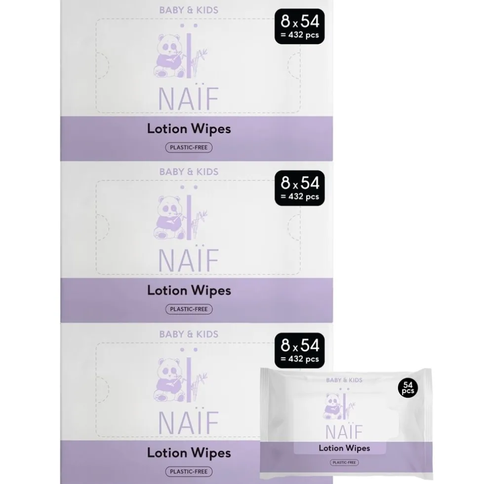 Naïf Baby & Kids Lotion babydoekjes