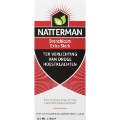Natterman Bronchicum Extra Sterk Hoestsiroop