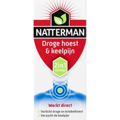 Natterman Droge Hoest & Keelpijn 2-in-1 Siroop