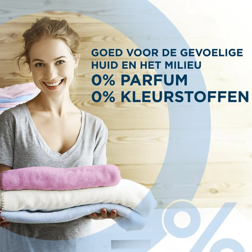 Neutral Kleur Parfumvrij Vloeibaar Wasmiddel