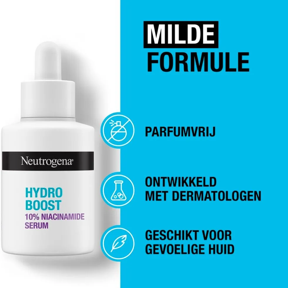 Neutrogena Hydro Boost 10% Niacinamide Parfumvrij Serum