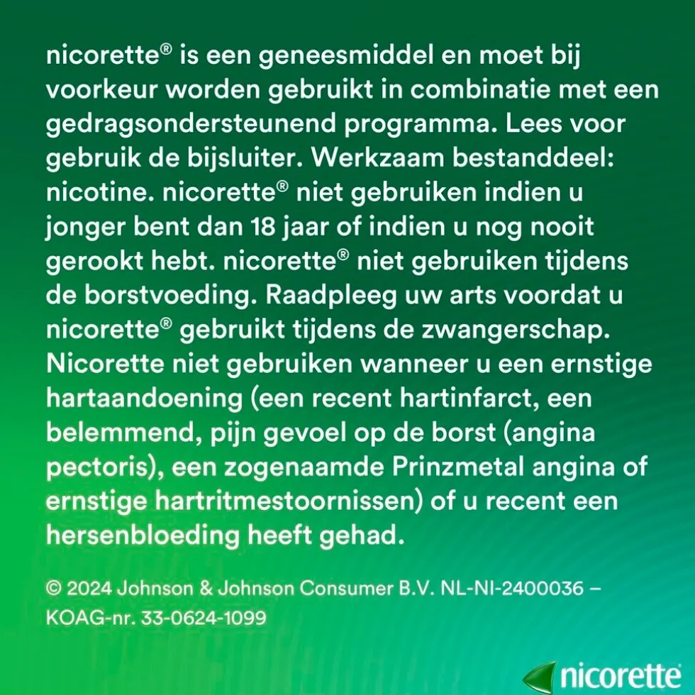 Nicorette Invisi Patch 25mg Nicotinepleisters