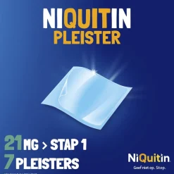 NiQuitin Clear Pleister Stap 1 - 21 mg - Nicotinepleister