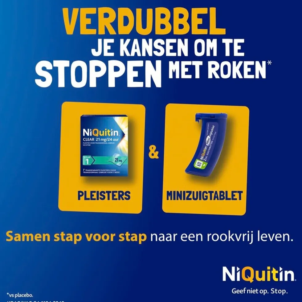 NiQuitin 4mg Minizuigtabletten
