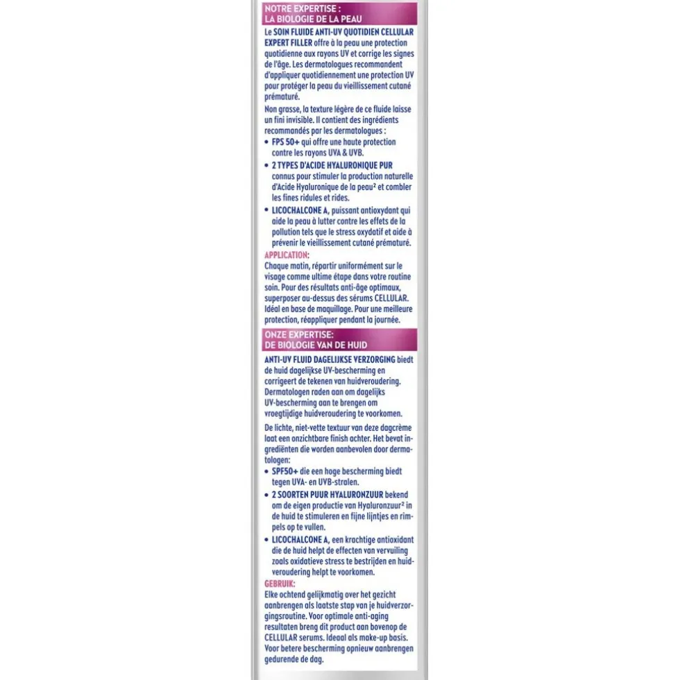NIVEA Cellular Expert Filler Anti-Uv Daily Fluid