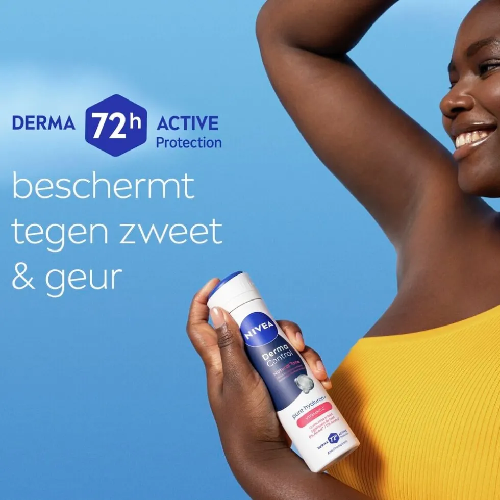 NIVEA Derma Control Natural Tone Antitranspirant Spray