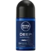 NIVEA Men Deep Black Carbon Dark Wood Antitranspirant Roller