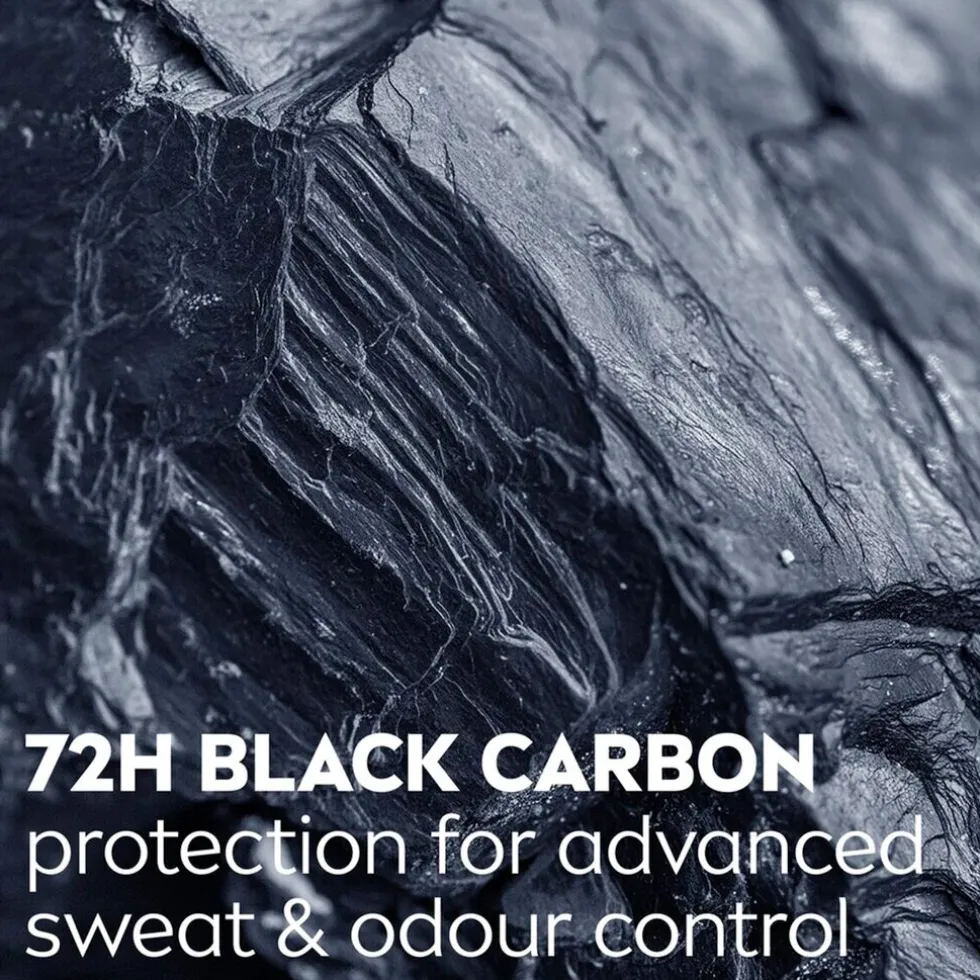 NIVEA Men Deep Black Carbon Dark Wood Antitranspirant Roller