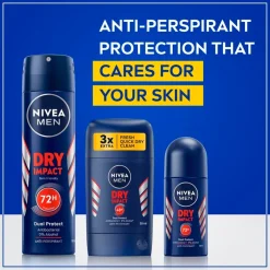 NIVEA Men Dry Impact Antitranspirant Stick