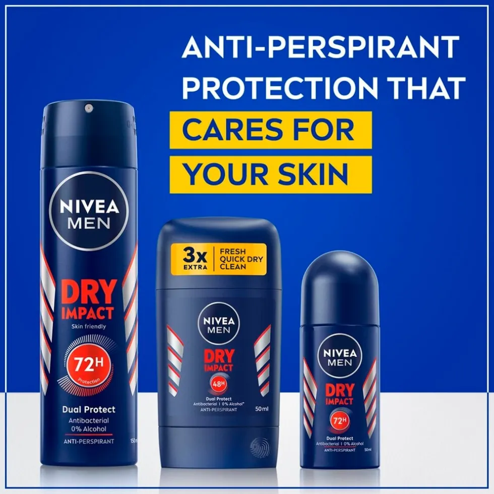 NIVEA Men Dry Impact Antitranspirant Stick