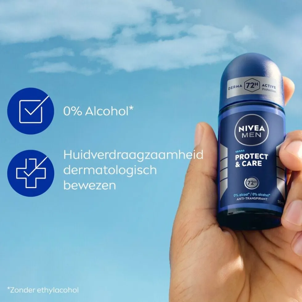 NIVEA Men Protect & Care Antitranspirant Roller