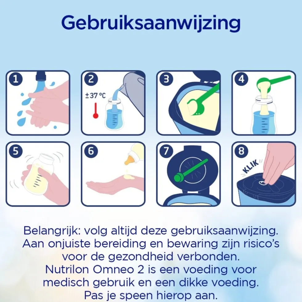 Nutrilon Omneo 2 Baby Dieetvoeding Vanaf 6 Maanden