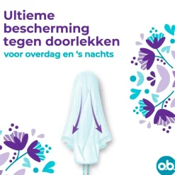 o.b. ExtraProtect Super Tampons