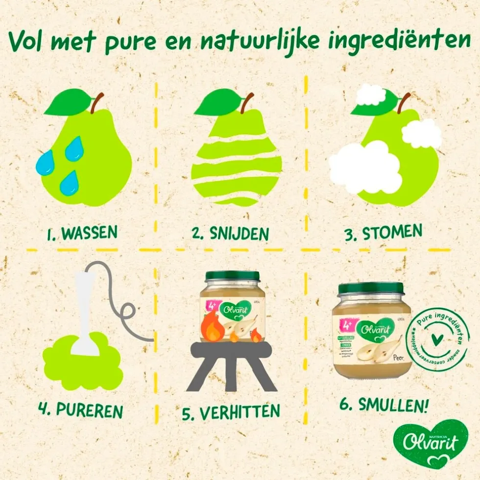 Olvarit 6+M Fruit Variatiemenu