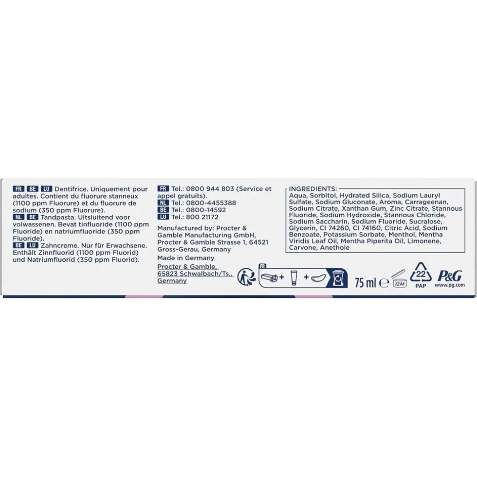 Oral-B Advanced Tandvleesbescherming Frisse Munt Tandpasta