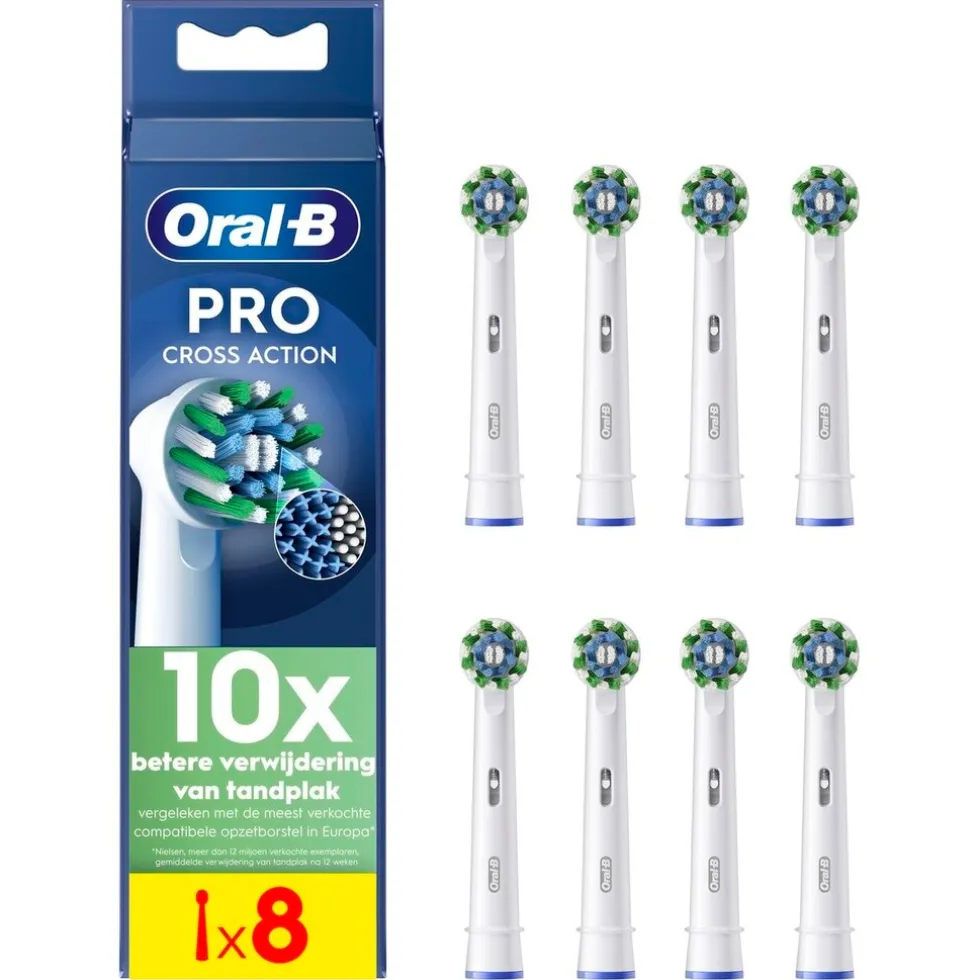 Oral-B Pro Cross Action Opzetborstels