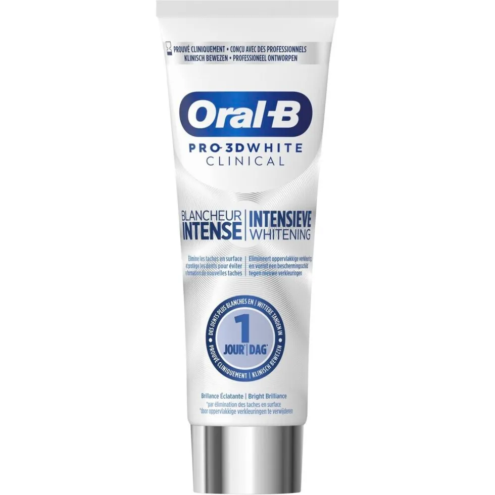 Oral-B Pro 3D White Clinical Intensieve Whitening Tandpasta