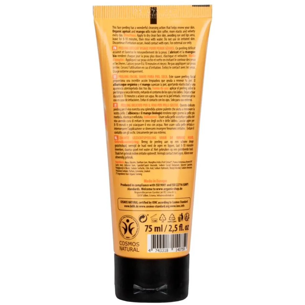 Organic Shop Apricot & Mango Delicate Face Peeling