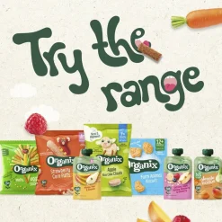 Organix Bio 7M+ Strawberry Rice Cake Clouds