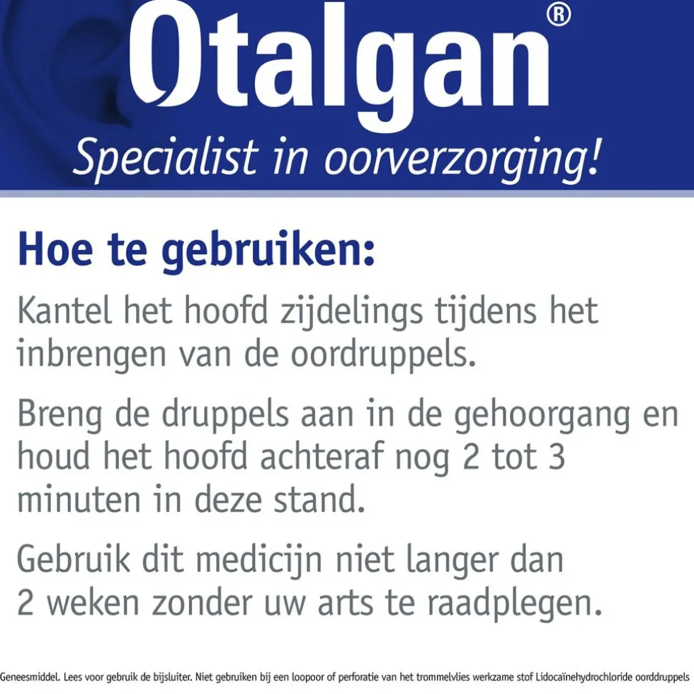 Otalgan Oordruppels