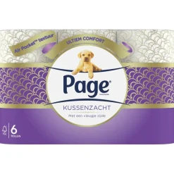 Page Kussenzacht Toiletpapier