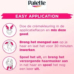 Palette Perfect Gloss 3-65 Fluweelbruin Niet-Permanente Haarverf