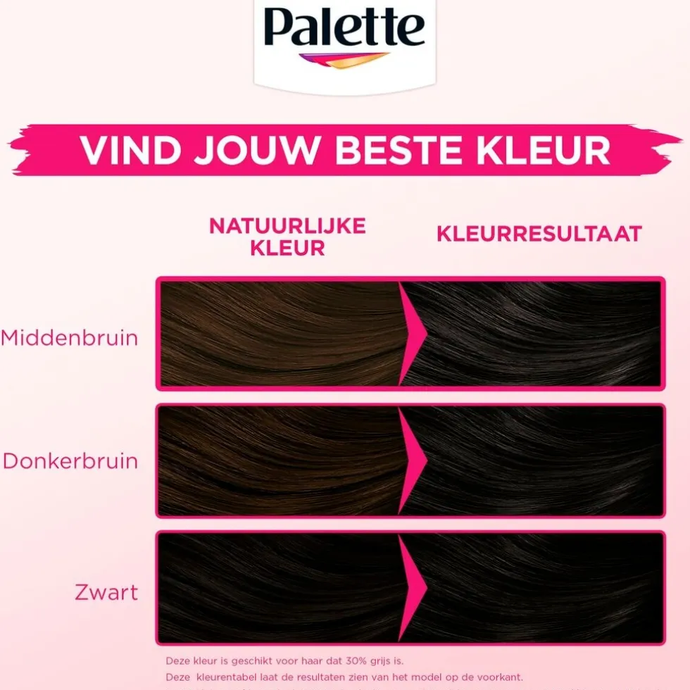 Palette Perfect Gloss 3-65 Fluweelbruin Niet-Permanente Haarverf