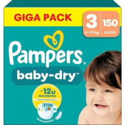 Pampers Baby-Dry Maat 3 Luiers