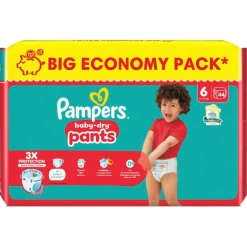 Pampers Baby-Dry Pants Maat 6 Luierbroekjes