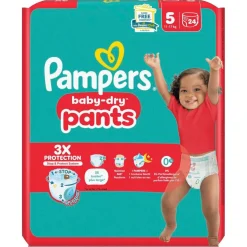 Pampers Baby-Dry Pants Maat 5 Luierbroekjes