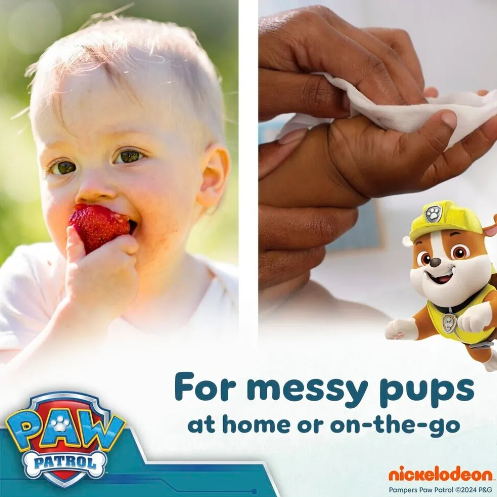 Pampers Harmonie Aqua Paw Patrol Babydoekjes