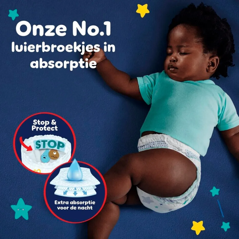 Pampers Night Pants Maat 5 Luierbroekjes