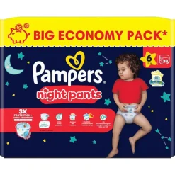 Pampers Night Pants Maat 6 Luierbroekjes