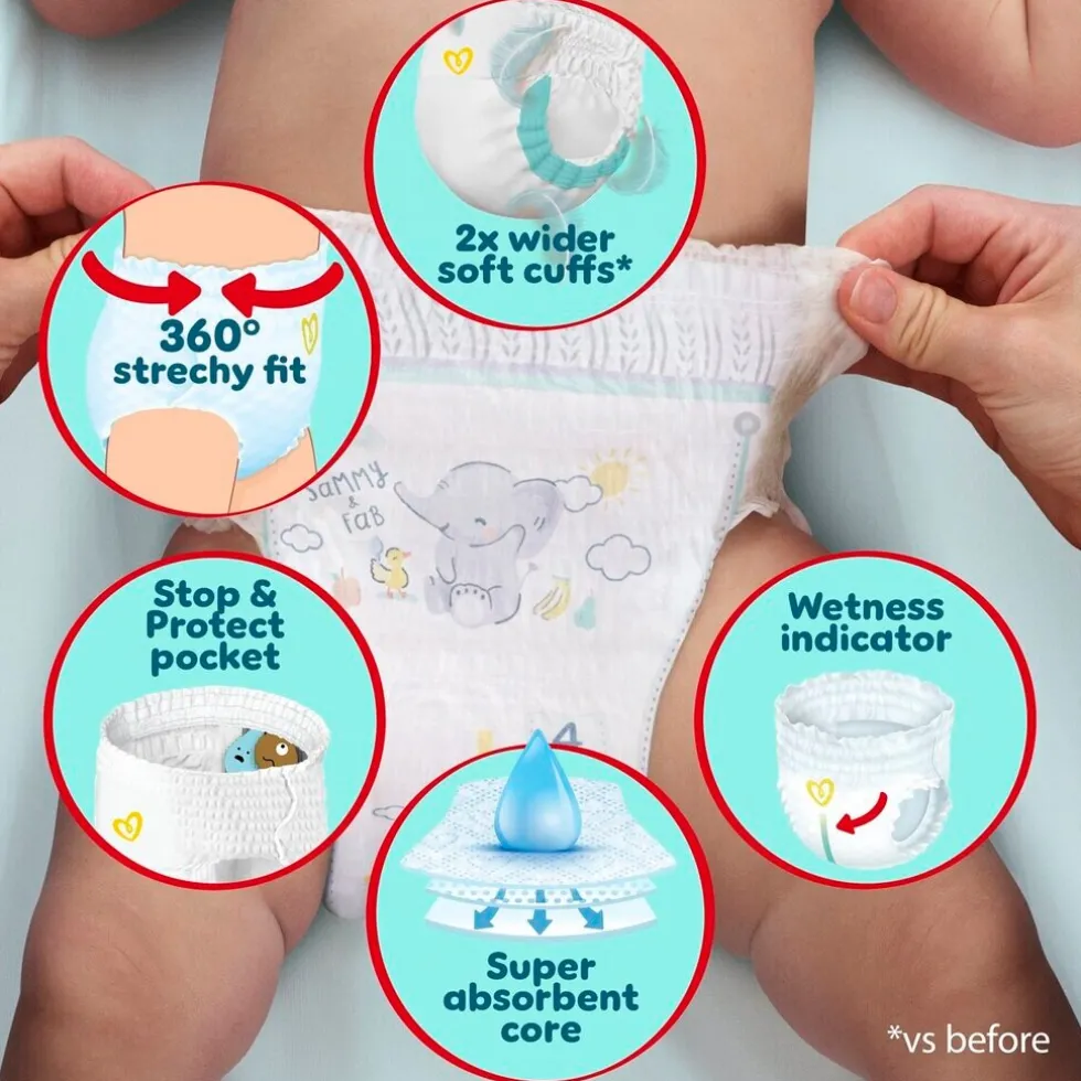 Pampers Premium Protection Pants Maat 6 Luierbroekjes