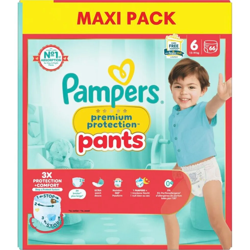Pampers Premium Protection Pants Maat 6 Luierbroekjes