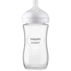 Philips Avent Natural Response Fles Glas 240ml – Flow 3 – BPS vrij- 1 fles