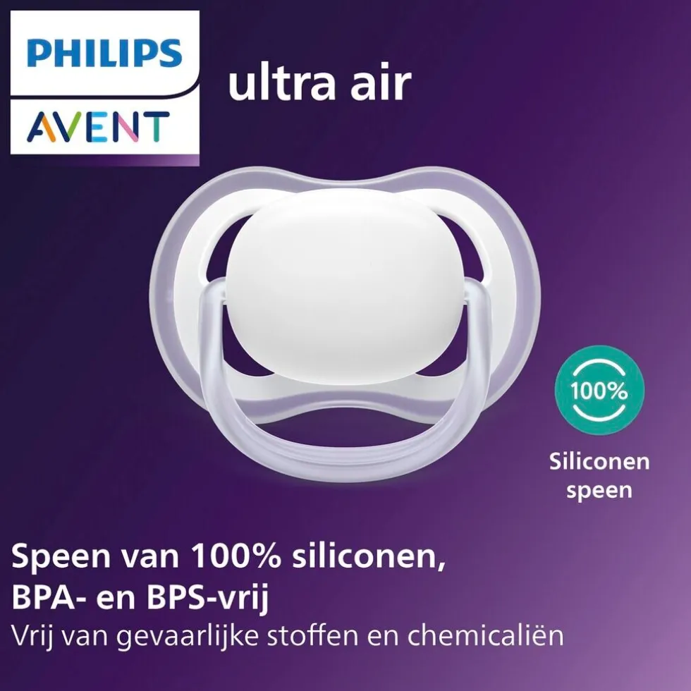 Philips Avent Soother Air 18M+ SCF349/47 fopspeen