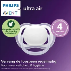 Philips Avent Soother Air 0-6M SCF087/02 Fopspeen