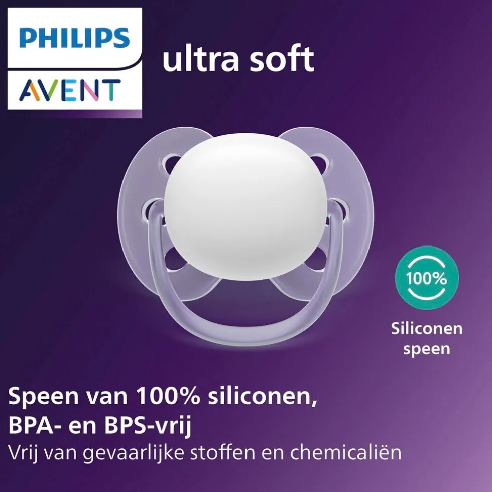 Philips Avent Ultra Soft SCF091/43 Fopspeen