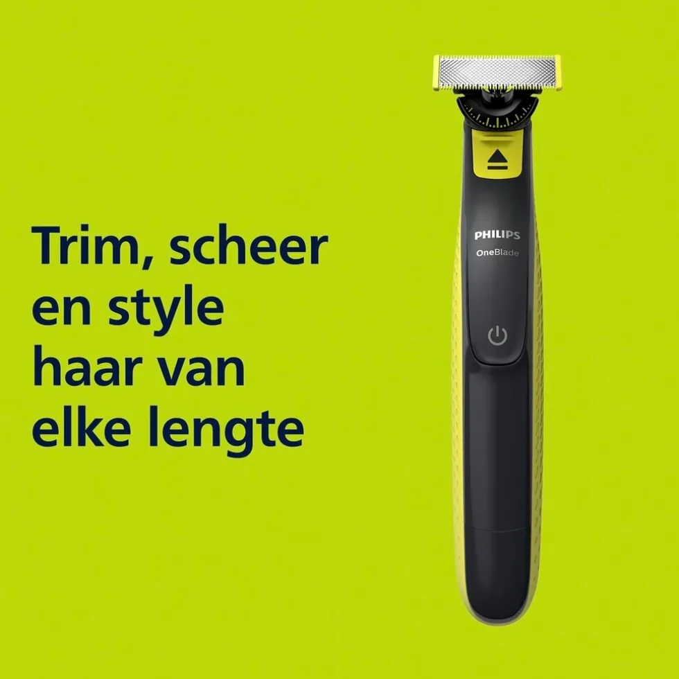 Philips OneBlade Face QP2724/23 Trimmer, Scheerapparaat en Styler