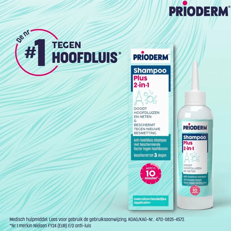 Prioderm Shampoo Plus Anti-hoofdluisshampoo