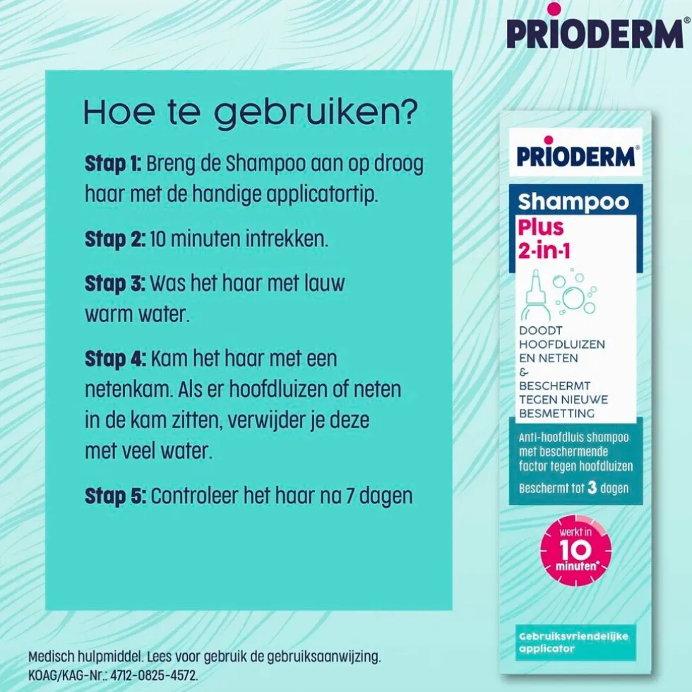 Prioderm Shampoo Plus Anti-hoofdluisshampoo