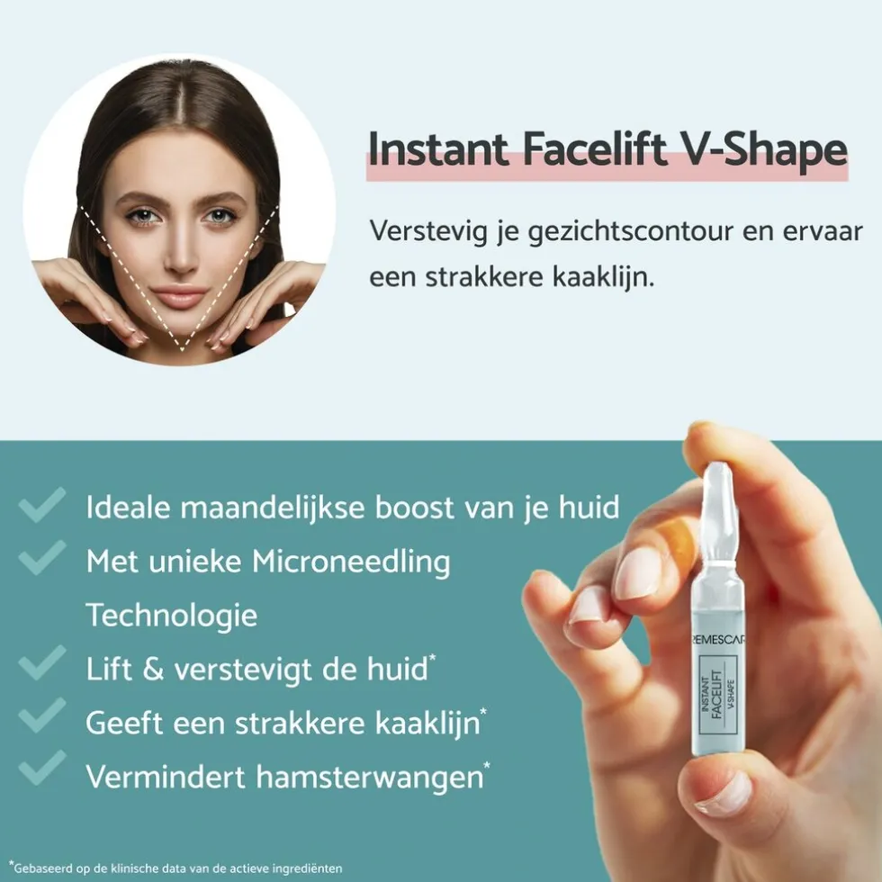 Remescar Instant Facelift V-Shape Ampullen