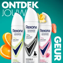 Rexona Women Advanced Protection Invisible Antitranspirant Spray