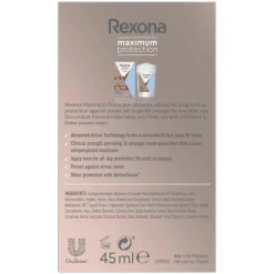 Rexona Women Maximum Protection Clean Scent Antitranspirant Stick