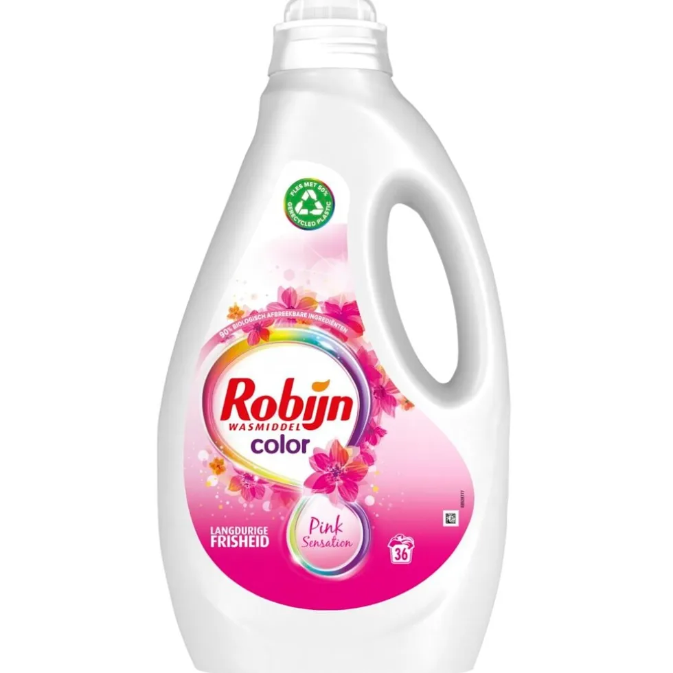 Robijn Color Pink Sensation Vloeibaar Wasmiddel