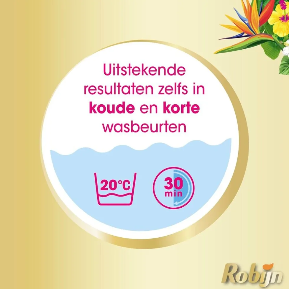 Robijn Tropical 3-in-1 Wascapsules