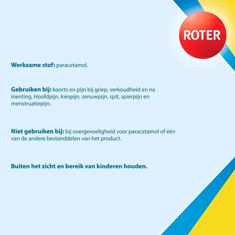 Roter Paracetamol 500mg Tabletten